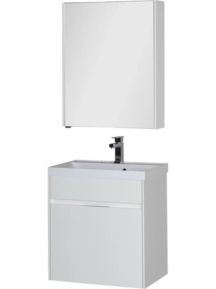 Зеркало-шкаф Aquanet Латина 60 белое