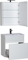 Зеркало-шкаф Aquanet Латина 60 белое