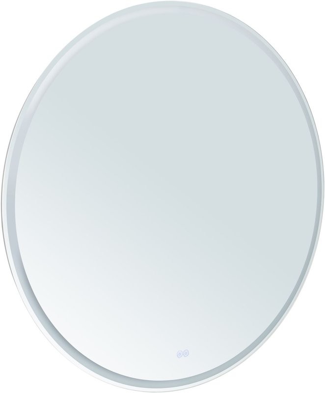 Зеркало круглое Aquanet Арт D 700 LED RGB с подсветкой, белое