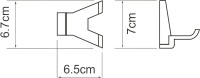 Крючок Wasserkraft Abens K-3223D двойной