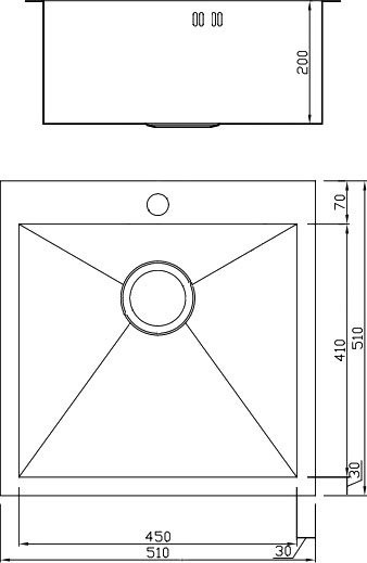 Мойка кухонная Seaman Eco Marino SMV-Z-510