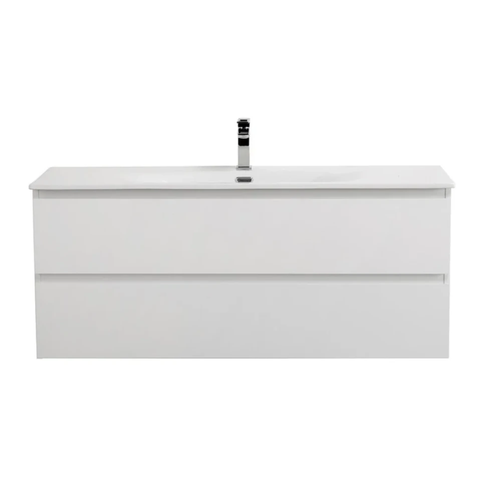 Тумба под раковину без столешницы BelBagno Kraft 120 подвесная, bianco opaco