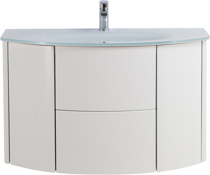 Мебель для ванной комнаты Cezares Eden 91 bianco lucido, раковина 82399