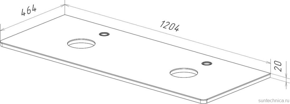 Тумба с раковиной Lemark Olivia 125 дуб кантри, белая глянцевая, раковина MyJoys