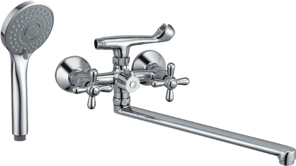 Смеситель с длинным изливом для ванны Haiba HB25 HB2225