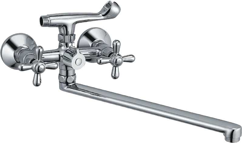 Смеситель с длинным изливом для ванны Haiba HB25 HB2225