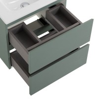 Тумба с раковиной BelBagno Kraft 39 50 подвесная, матовая еловая, раковина bb500/390etl