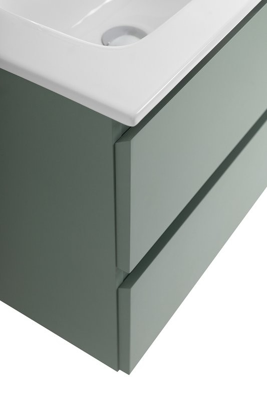 Тумба с раковиной BelBagno Kraft 39 50 подвесная, матовая еловая, раковина bb500/390etl