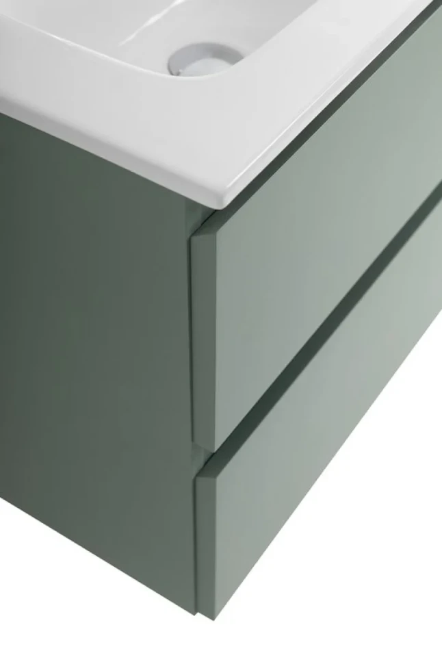 Тумба с раковиной BelBagno Kraft 39 50 подвесная, матовая еловая, раковина bb500/390etl