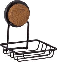 Мыльница Fixsen Magic Wood FX-46009 черная