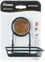 Мыльница Fixsen Magic Wood FX-46009 черная Мыльница Fixsen Magic Wood FX-46009 черная
