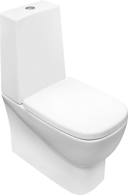 Унитаз-компакт напольный Sanita luxe Infinity MON Comfort с микролифтом, белый