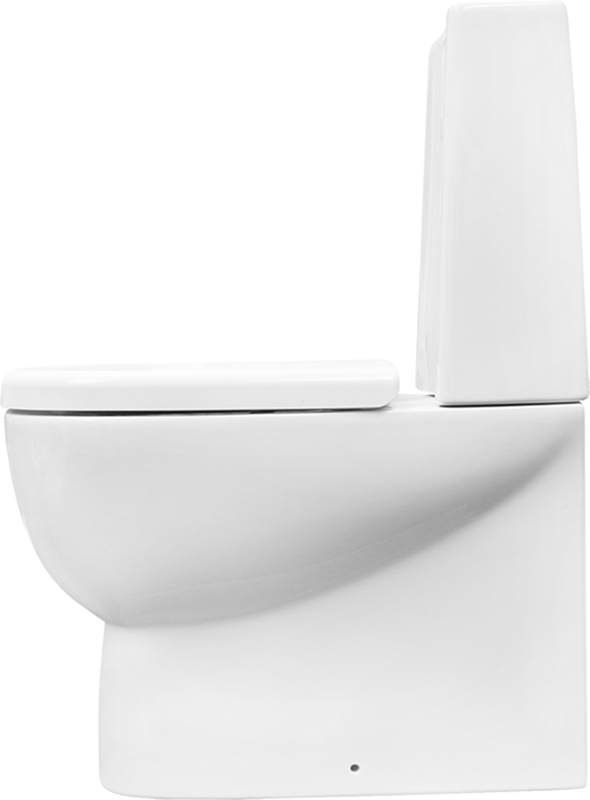 Унитаз-компакт напольный Sanita luxe Infinity MON Comfort с микролифтом, белый