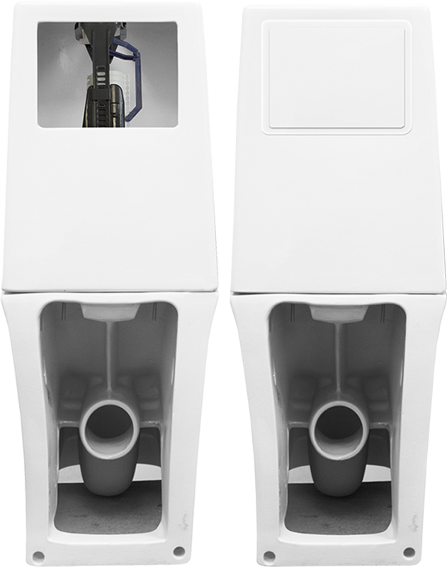 Унитаз-компакт напольный Sanita luxe Infinity MON Comfort с микролифтом, белый