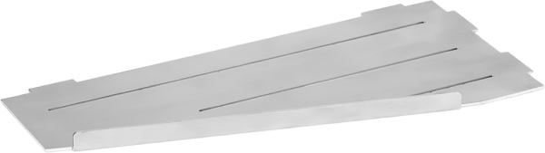 Полка Bemeta Cytro 101302415 угловая, с ограничителем, сталь