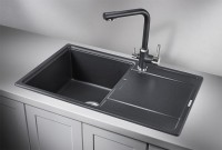 Мойка кухонная Granula 7804, черный