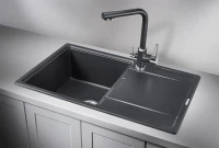 Мойка кухонная Granula 7804, черный