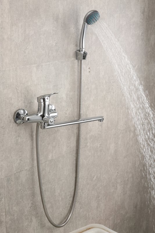 Смеситель с длинным изливом для ванны Frap H28 F2228