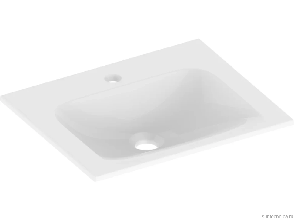 Тумба с раковиной Keuco Stageline 32822 46 см, R, инокс матовый