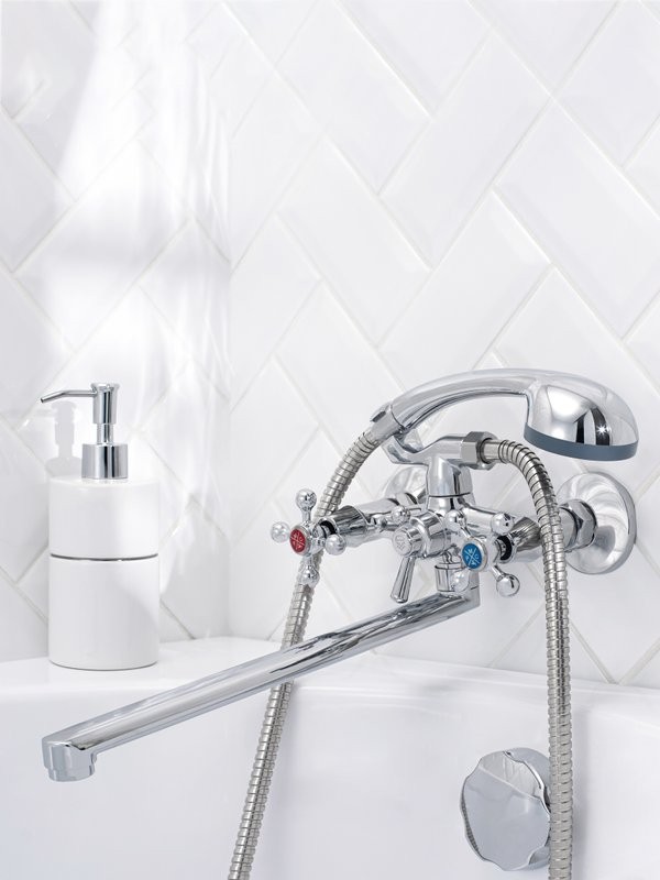 Смеситель с длинным изливом для ванны РМС SL71 SL71-143P