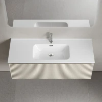 Тумба под раковину без столешницы Sancos Snob R 1.0 120 beige soft