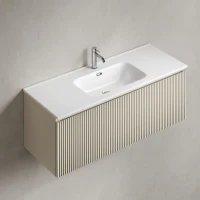 Тумба под раковину без столешницы Sancos Snob R 1.0 120 beige soft