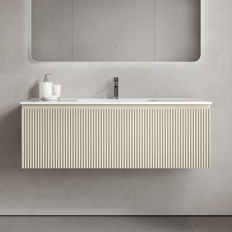 Тумба под раковину без столешницы Sancos Snob R 1.0 120 beige soft