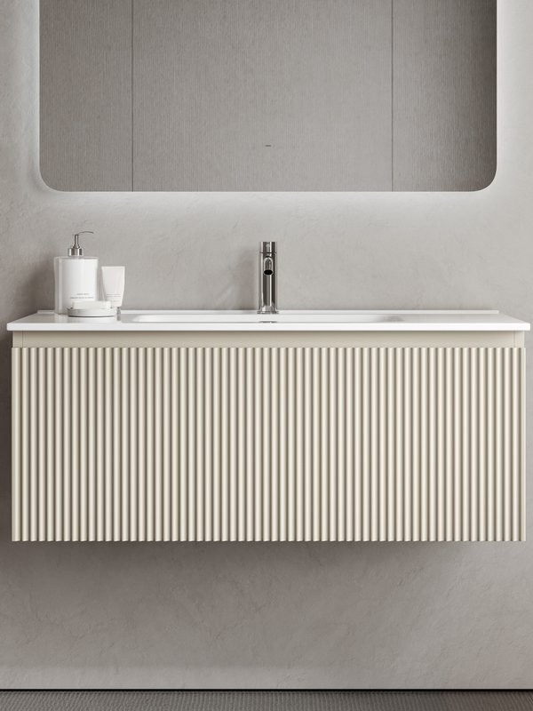 Тумба с раковиной Sancos Snob R 1.0 100 beige soft