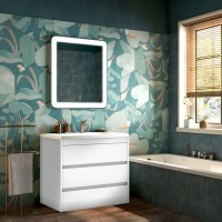 Тумба под раковину Art&Max Family 90, напольная, Bianco Lucido