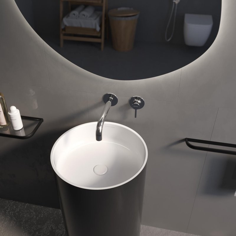 Смеситель для раковины WHITECROSS Y Y1215CR С ВНУТРЕННЕЙ ЧАСТЬЮ, хром