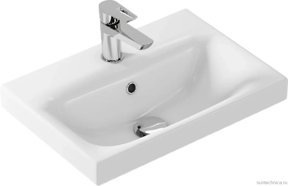 Тумба с раковиной Aquanet Нота 50 Moduo Slim