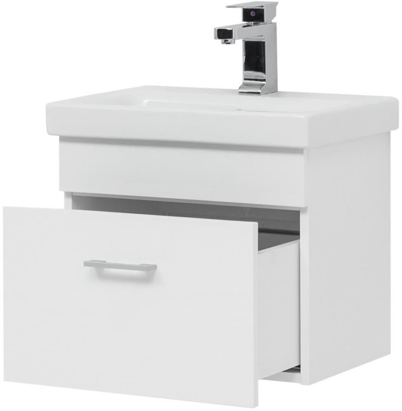 Тумба с раковиной Aquanet Нота 50 Moduo Slim
