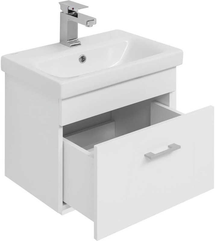 Тумба с раковиной Aquanet Нота 50 Moduo Slim