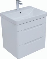 Тумба с раковиной Aquanet София 60 2 ящика
