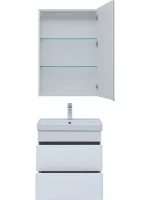 Тумба с раковиной Aquanet София 60 2 ящика