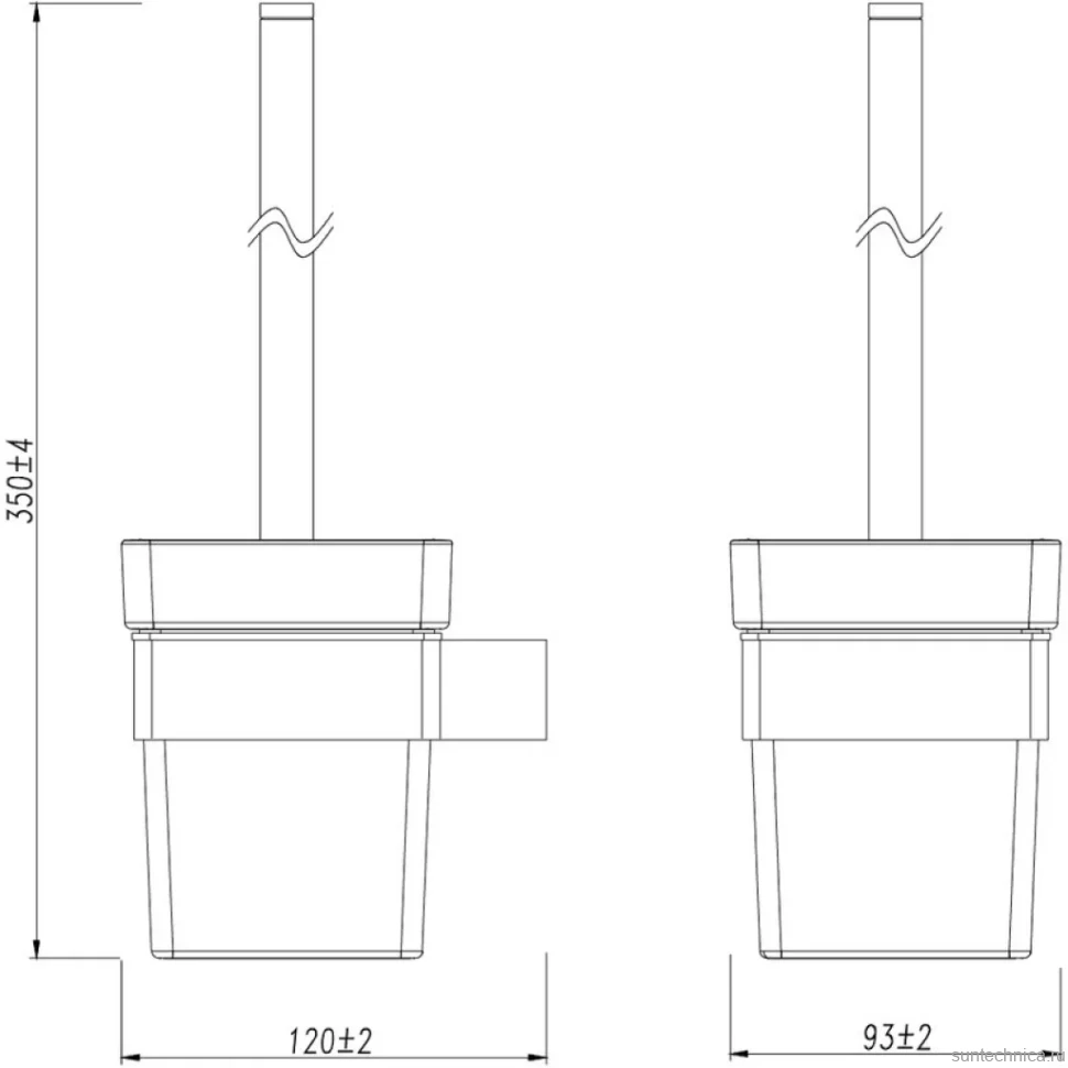 Ершик Lemark Smooth line 9766021 графит