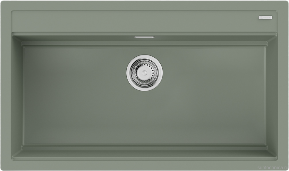 Комплект Мойка Omoikiri Kitagawa 86-LB-WG wind green + Измельчитель Nagare slim 900