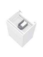 Тумба под раковину без столешницы Teymi Laina 50 напольная, матовая белая