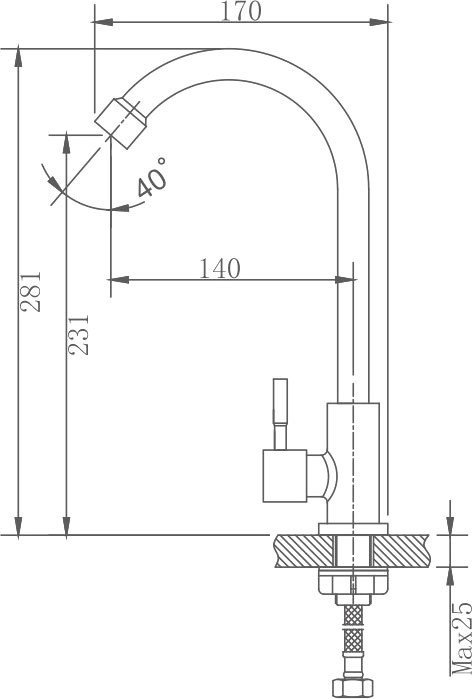 Кран Haiba HB83
