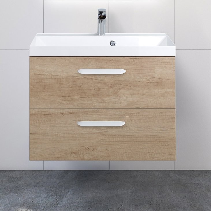Мебель для ванной комнаты BelBagno Aurora 70 rovere nebrasca nature