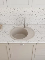 Мойка кухонная Domaci Болонья М-10-004 песочная