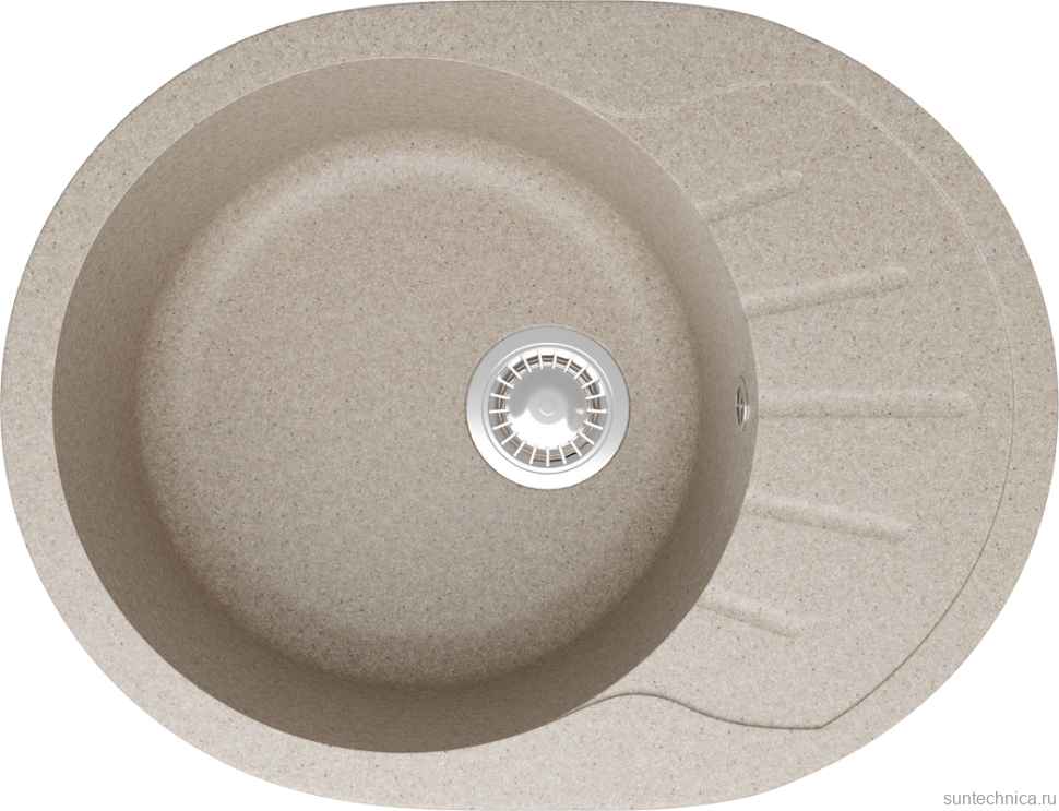 Мойка кухонная Domaci Болонья М-10-004 песочная