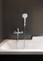 Душевой гарнитур Hansgrohe Croma Select E 26412400 белый, хром