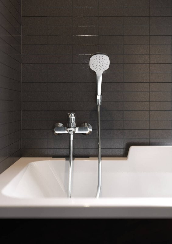 Душевой гарнитур Hansgrohe Croma Select E 26412400 белый, хром