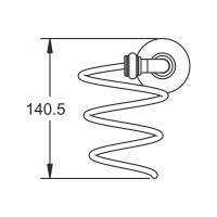 Держатель для фена Rose RG12 RG1235 хром