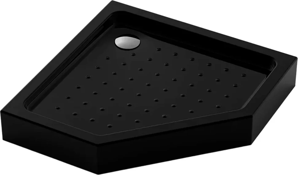 Поддон для душа Veconi Tezeo acrylic TZ-53B 90x90, черный