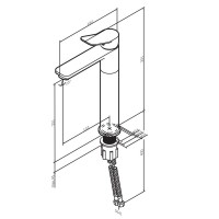Смеситель для раковины AM.PM X-Joy F85A92099 золото Смеситель для раковины AM.PM X-Joy F85A92099 золото