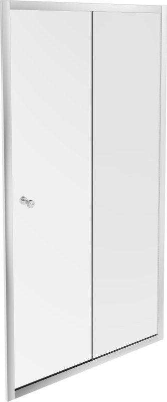 Душевой уголок Jacob Delafon Serenity 100х90 профиль хром
