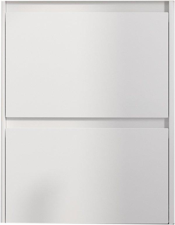 Тумба под раковину со столешницей Velvex Klaufs 56*60.2Y белая, подвесная, столешница шатанэ