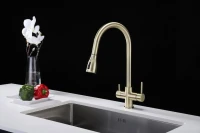 Смеситель для кухни Paulmark Lange 214212-BR, бронза Смеситель для кухни Paulmark Lange 214212-BR, бронза